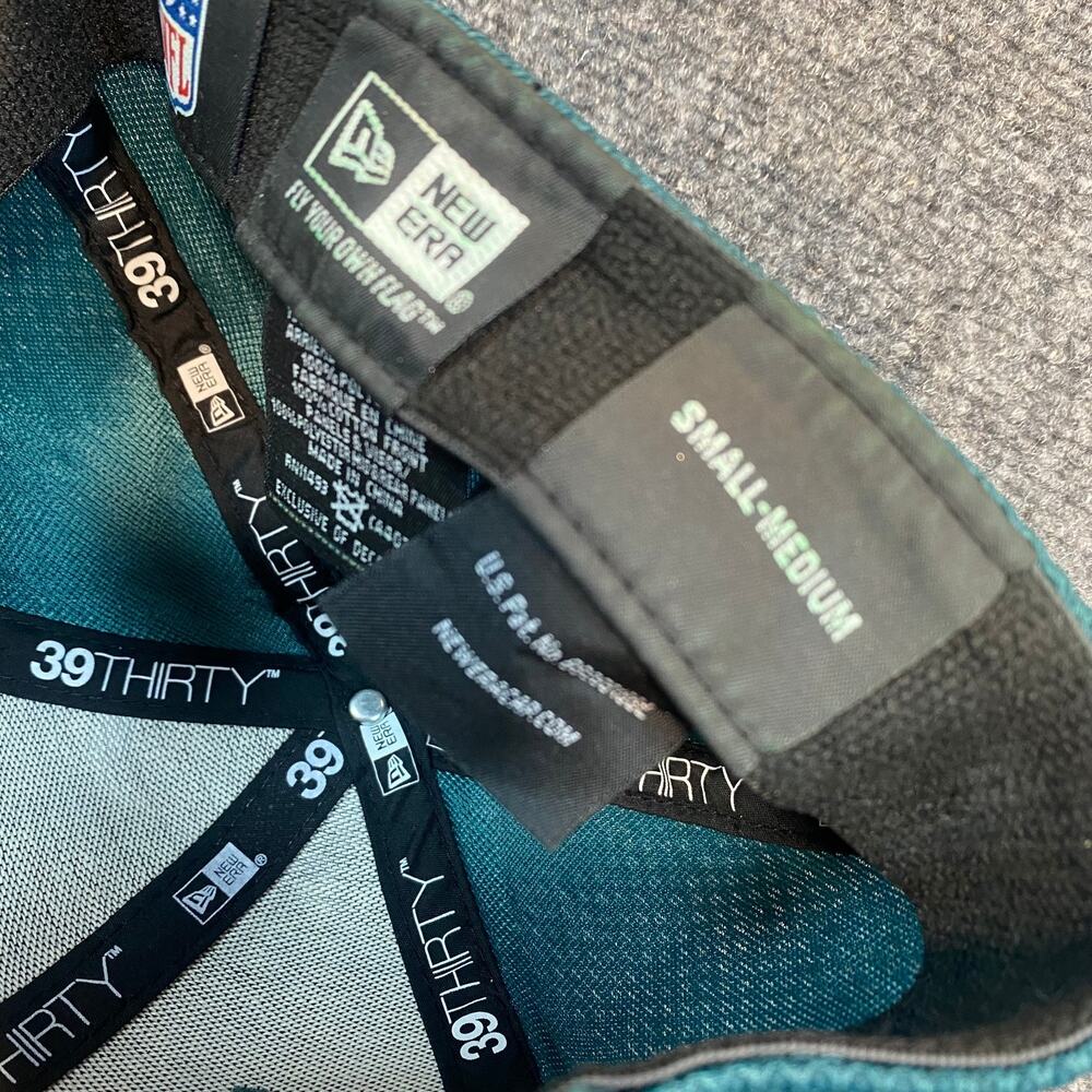 Philadelphia Eagles NFL New Era 39Thirty Football Baseball Cap Hat Small Medium - Picture 8 of 8